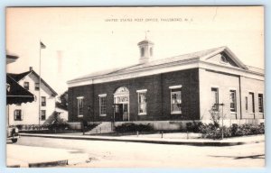 PAULSBORO, New Jersey NJ ~ POST OFFICE c1940s Gloucester County Postcard