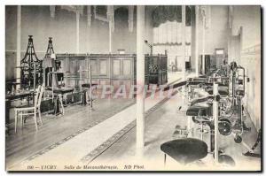 Postcard Old Vichy Room Mecanotherapy