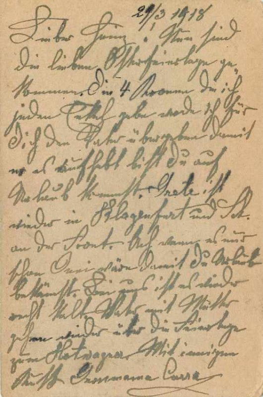 Map Hungary Army in 1918