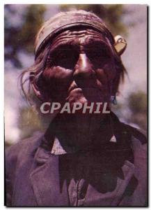 Old Postcard Old Indians Navajo sheepherder