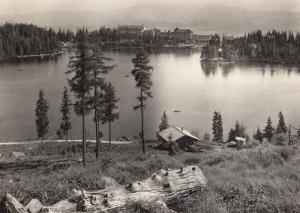 Vystoke Tatry Lake River Czechoslovakia Postcard