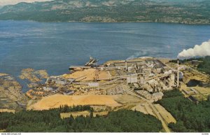 VANCOUVER, BRITISH COLUMBIA, Canada, ELK FALLS PULP AND MILL/SAWMILL, 50-60s