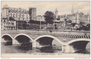 PAU, Le Pont et le Chateau, Pyrenees-Atlantique, France, 00-10s