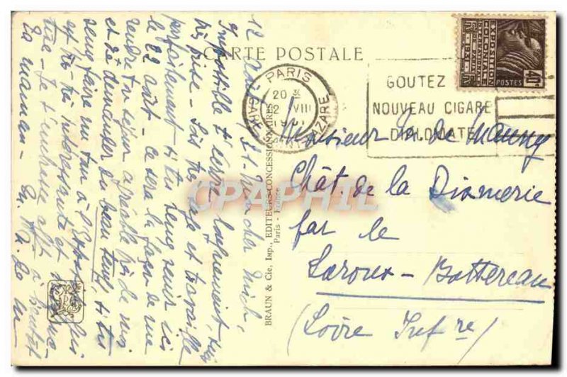 Old Postcard Exposition Coloniale Internationale Paris 1931 Temple D & # 39An...