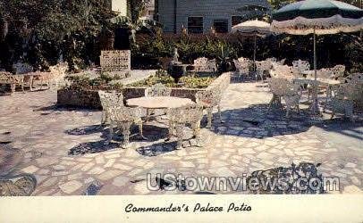 Commanders palace patio - New Orleans, Louisiana LA