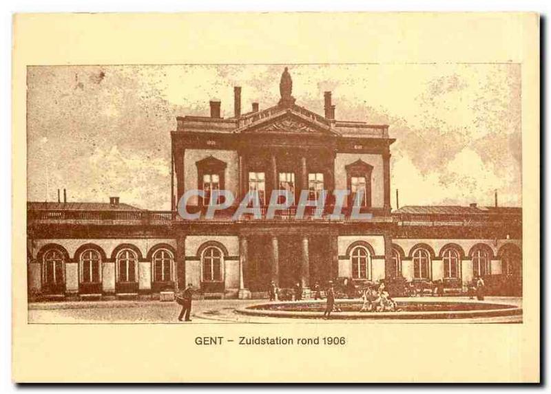 CPM Gent Zuidstation rond 1906