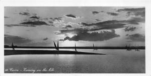 BR40509 Evening on the nile Cairo    Egypt