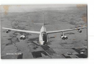 Boeing BG-47B Stratojet Bomber US Air Force Vintage Postcard Sized Penny Arcade