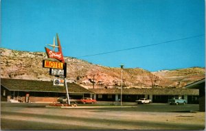 Postcard Springs Motel Pilot Butte Exit I-80 in Rock Springs, Wyoming