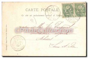 Postcard Old Dourdan The Mayor Park