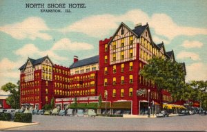 Illinois Evanston North Shore Hotel Curteich