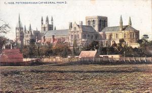 uk24722 peterborough  cathedral from s  uk