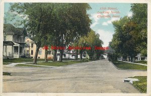 IA, Clarinda, Iowa, 15th Street, Looking North, Octochrome Pub No 39929