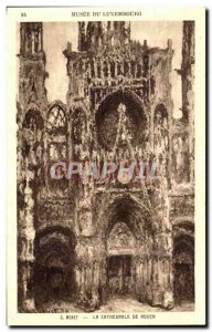 Old Postcard Monet's Rouen Cathedral Of