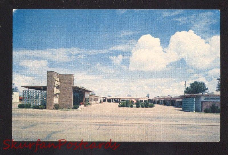 TUCUMCARI NEW MEXICO ROUTE 66 TOWN HOUSE MOTEL AAA OLD ADVERTISING POSTCARD