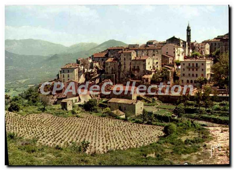 Modern Postcard Corsica Sartene Vue Generale