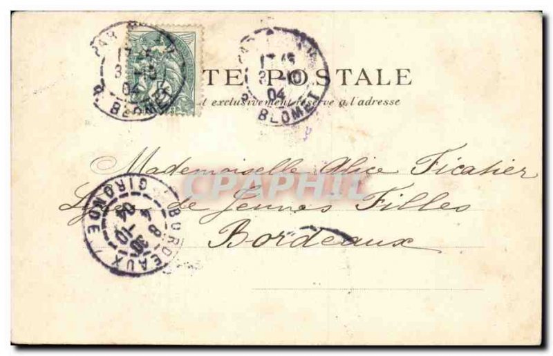 Paris - 20 - Charonne Church Old Postcard