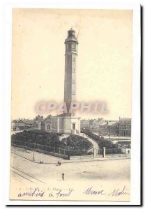 Calais Old Postcard Lighthouse (lighthouse)