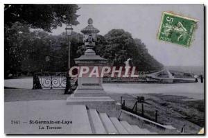 Postcard Old Saint Germain En Laye La Terrasse