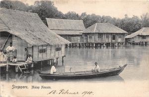 BR62509 singapore malay houses types folklore