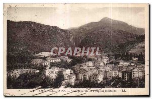 Old Postcard Amelie les Bains General view I Military hospital