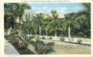 Thomas A. Edison's Estate - Fort Myers, Florida FL  