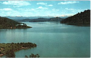Chrome WATER SCENE Shasta Lake - Near Redding California CA AH7430