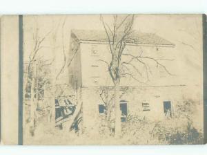 rppc Pre-1920's OLD DILAPIDATED BUILDING AC8000