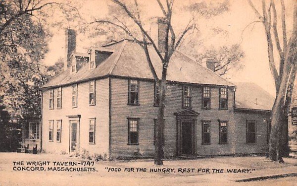 The Wright Tavern-1747 in Concord, Massachusetts