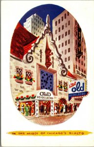 Vtg Rialto Square Theatre Chicago Illinois IL Postcard