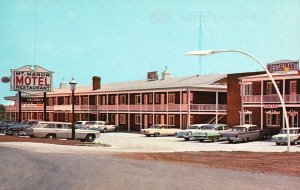 Vintage Postcard Mount Manor Motel & Restaurant Building Emmitsburg Maryland MD