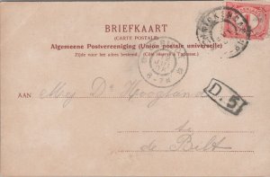 Netherlands Marken Kerkbuurt Vintage Postcard C122