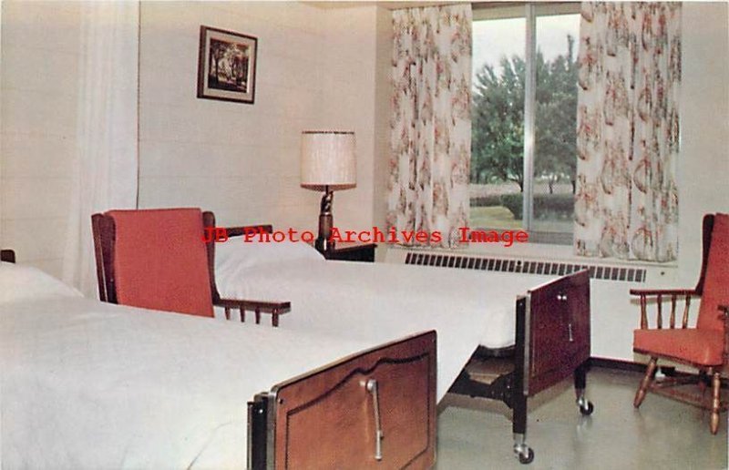 IL, Lincoln, Illinois, Christian Nursing Home, Room Interior, Dexter No 14918-C