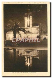 Old Postcard Colonial Exhibition Pavilion of Protestant Missions Pavilion and...