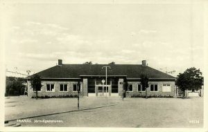 sweden, TRANÅS, Järnvägsstationen, Railway Station (1950s) RPPC Postcard