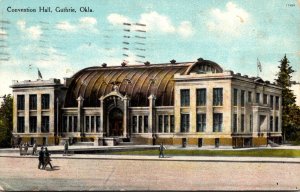 Oklahoma Guthrie Convention Hall 1910 Curteich