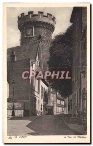 Old Postcard Vichy Clock Tower I
