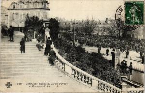 CPA LIMOGES - Rampe du Jardin d'Orsay et Champ-de-Foire (390659)