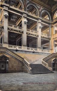 ST LOUIS MISSOURI  INTERIOR OF NEW CITY HALL~W G MacFARLANE PUBL POSTCARD 1905