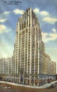 Fisher Bldg - Detroit, Michigan MI  