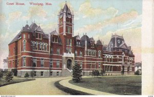 WINNIPEG, Manitoba, Canada, 1900-1910s; Court House