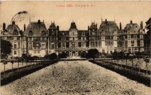 CPA Chateau d'EU - Vue prise du Parc (269733)