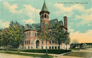 IN, Huntington, Indiana, William Street School, No. A9433