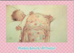 Children's Art Postcard - Artist Mabel Lucie Attwell, Pleasant Dreams RR16953