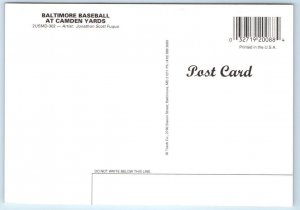 CAMDEN YARDS, Baltimore MD ~Jonathon Scott Fuqua BASEBALL STADIUM 4x6 Postcard