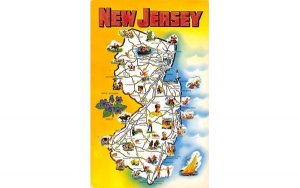 Map of New Jersey in Misc, New Jersey