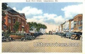 South Main Street in Independence, Missouri