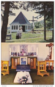 2 View,The Tomb of Father Watier, The Shrine of Our Lady, Point Navarre, Gasp...