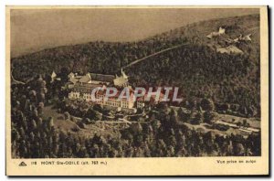 Old Postcard Mont Saint Odile view taken by plane