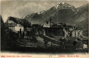 CPA EMBRUN - Vue sur le Roc (453501)